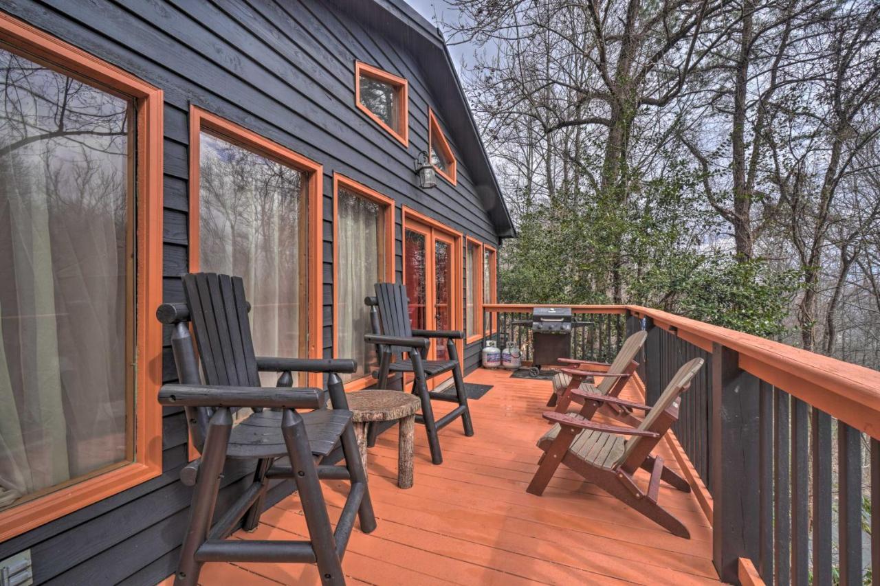 Tree Top Dream Cabin With Hot Tub In Gatlinburg! Villa Luaran gambar