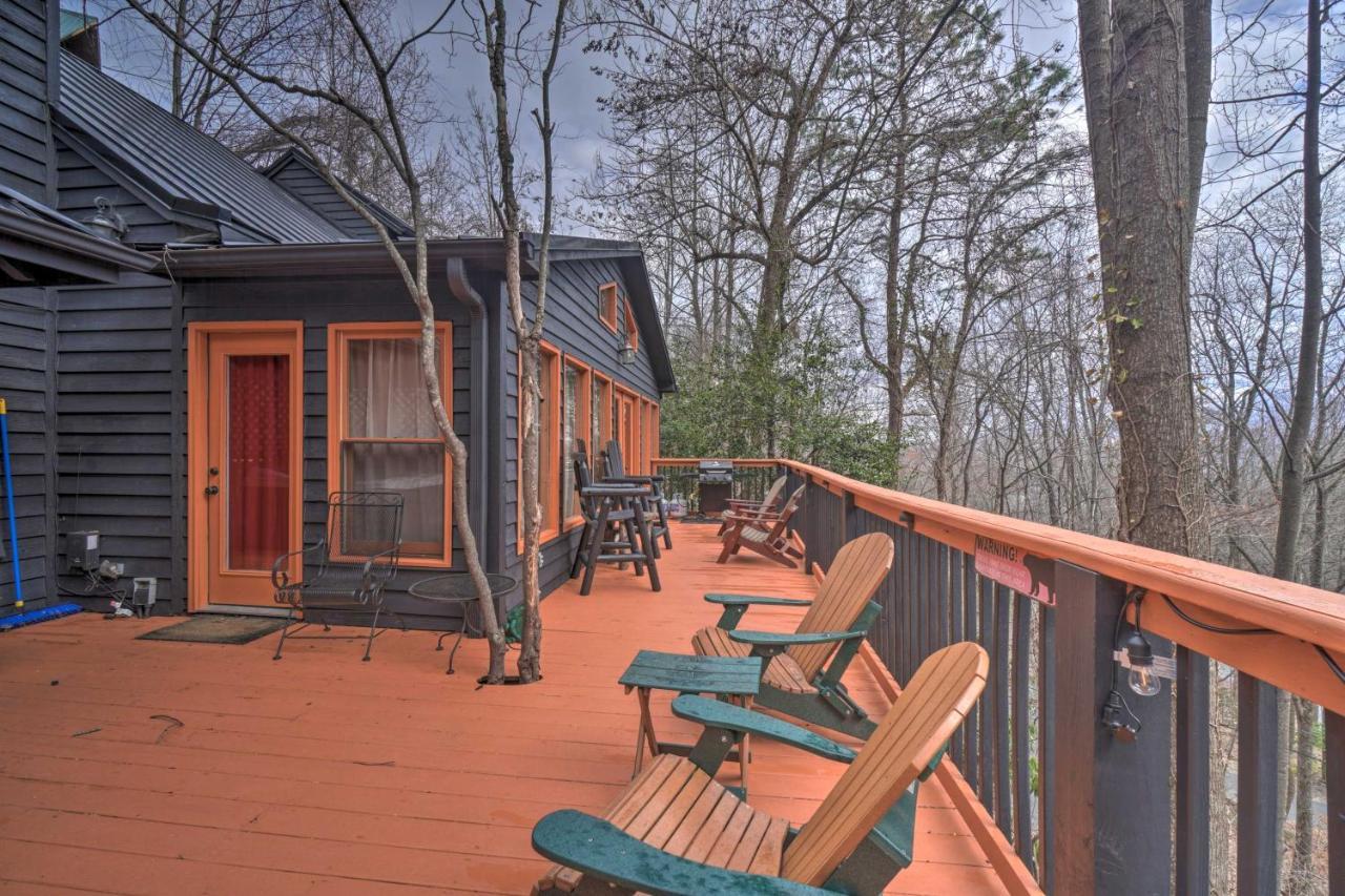 Tree Top Dream Cabin With Hot Tub In Gatlinburg! Villa Luaran gambar